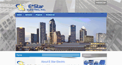 Desktop Screenshot of estarelectricinc.com